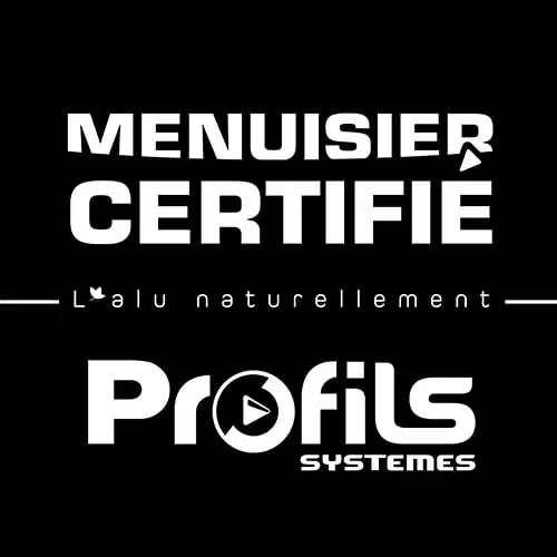 Logo menuisier Certifié de Profils Systèmes